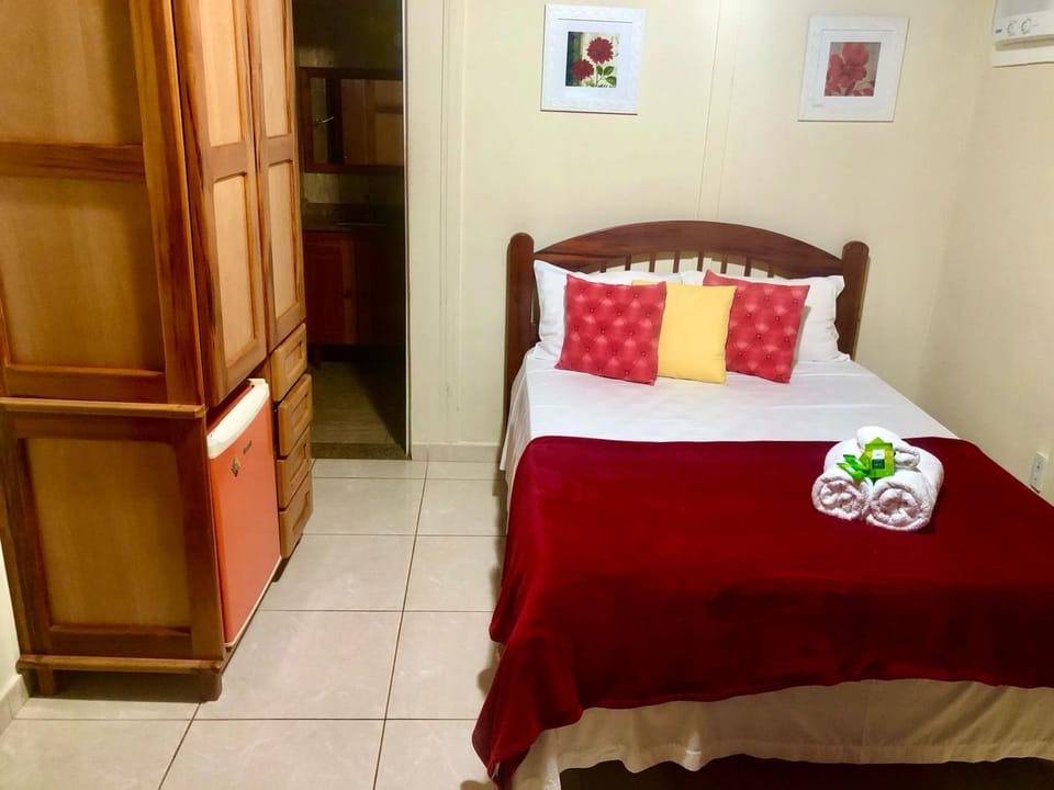 Bed, Photo of the whole room, Bedroom, towels, wardrobe