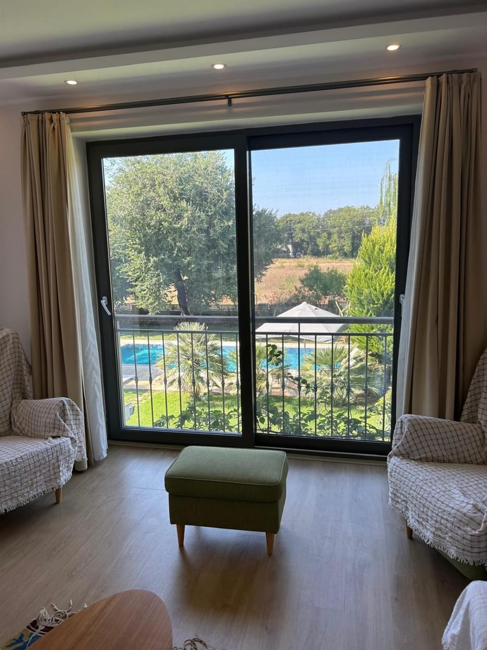 Natural landscape, Garden view, Pool view