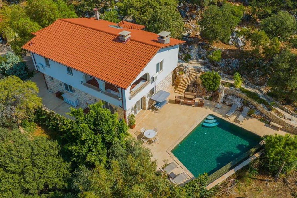 Property building, Bird's eye view, Garden view