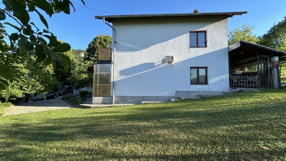 Property building, Natural landscape, Garden view
