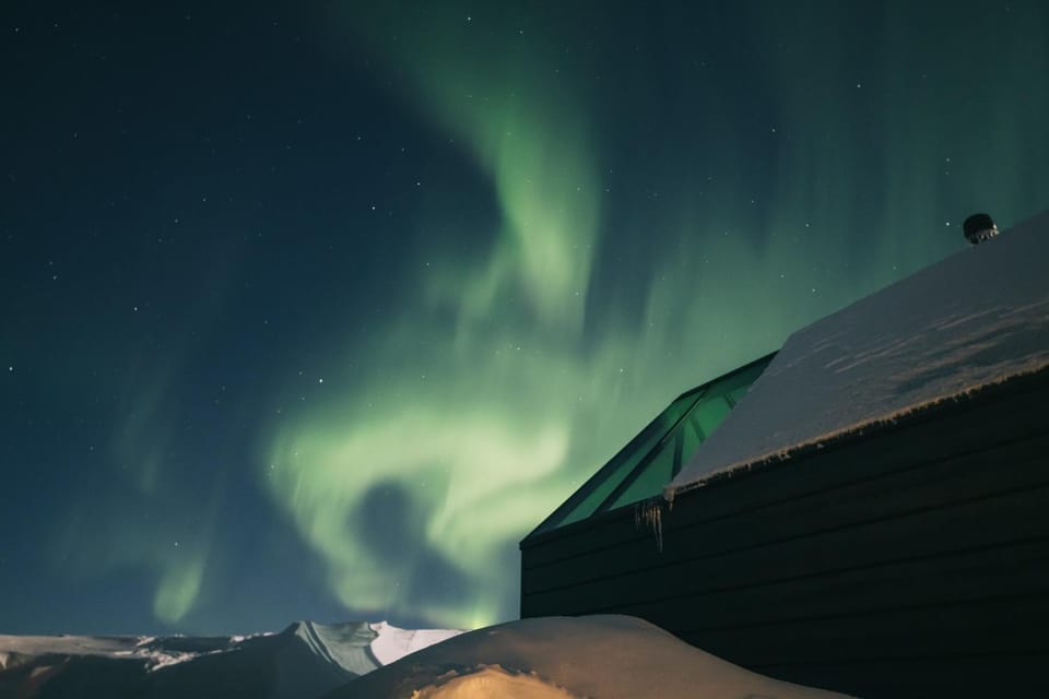 Property building, Night, Natural landscape, Winter