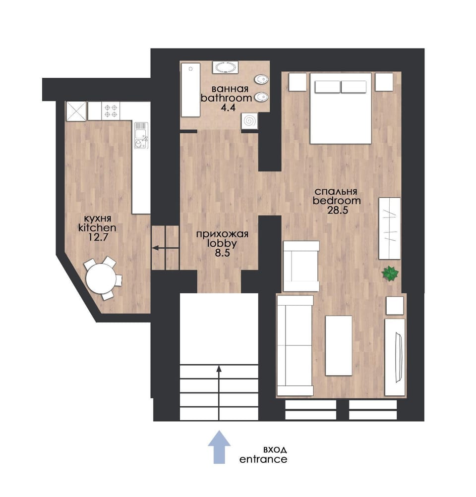 Decorative detail, Floor plan