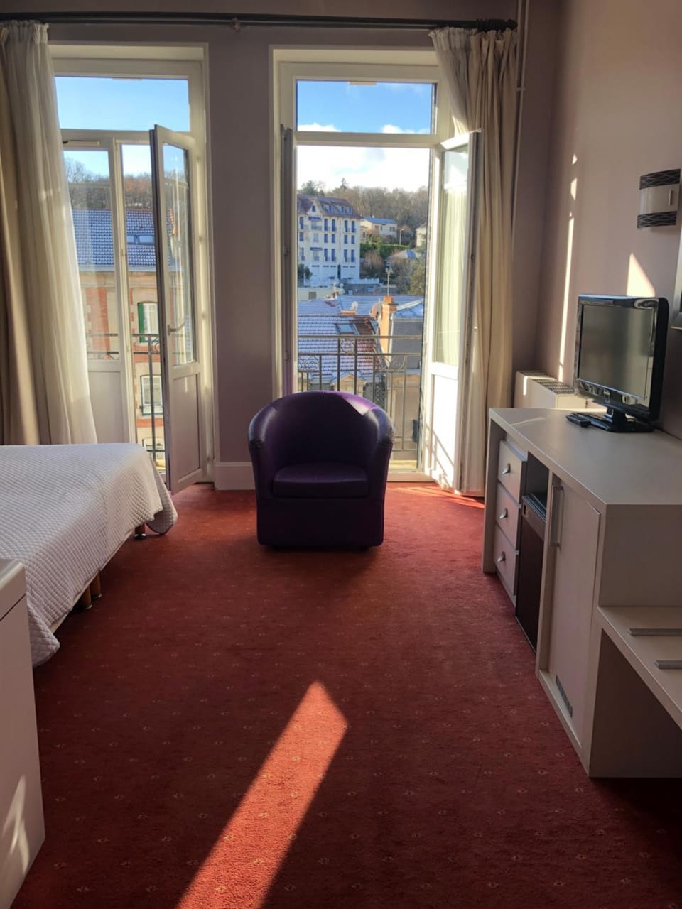 Balcony/Terrace, Bedroom, City view