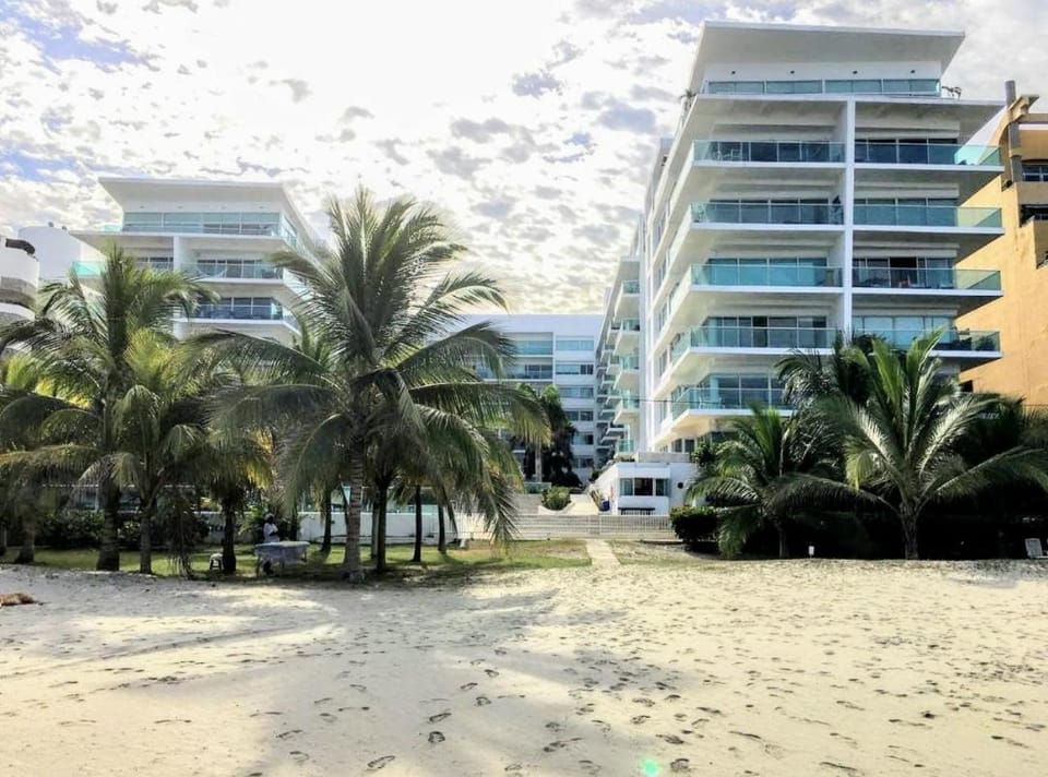 Property building, Nearby landmark, Beach