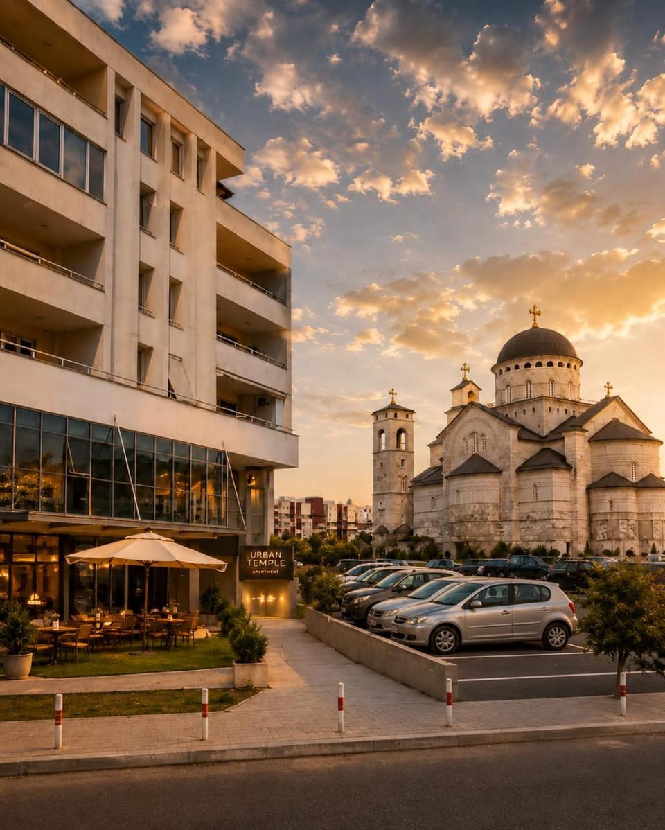Property building, Day, Location, Parking