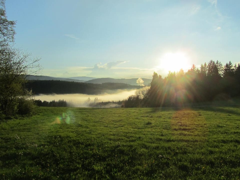 Spring, Day, Natural landscape, On site, Mountain view