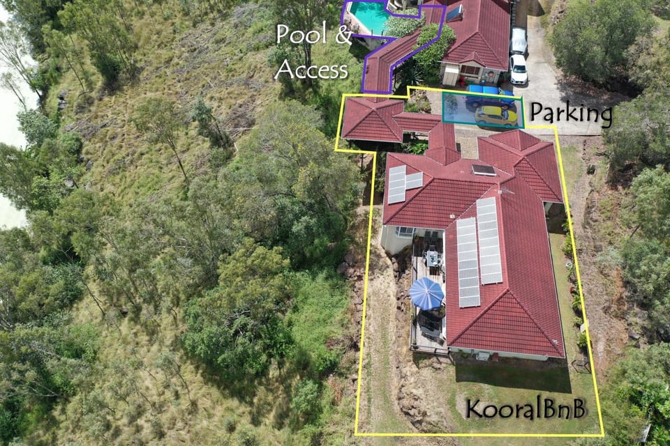 Bird's eye view, Swimming pool, Location
