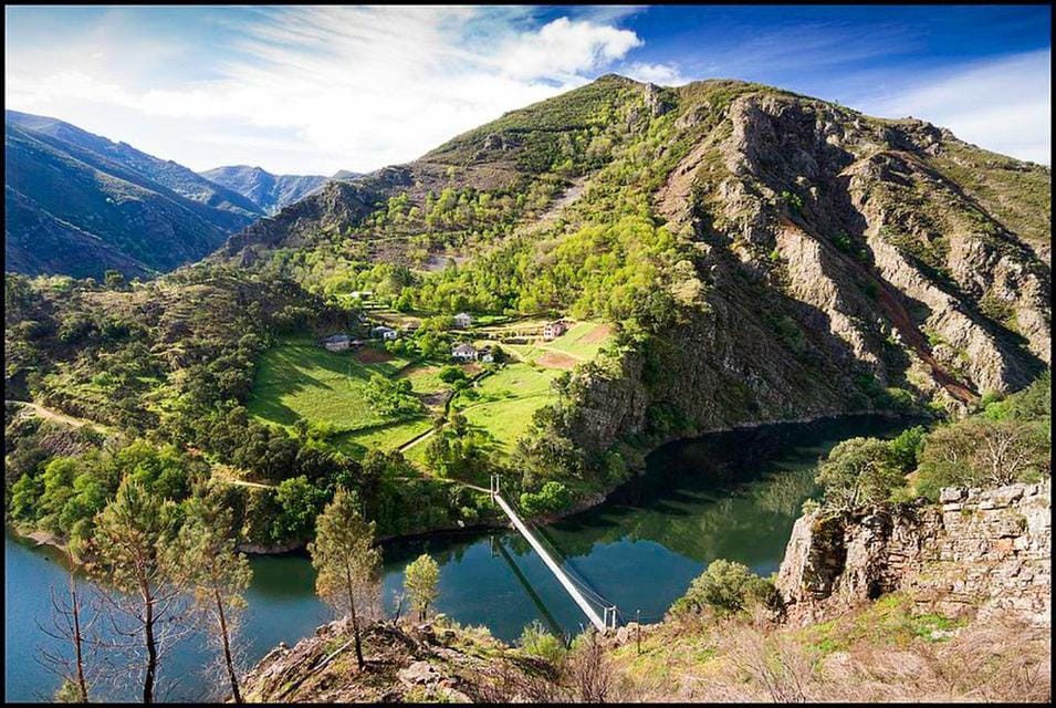 Natural landscape, Mountain view, River view