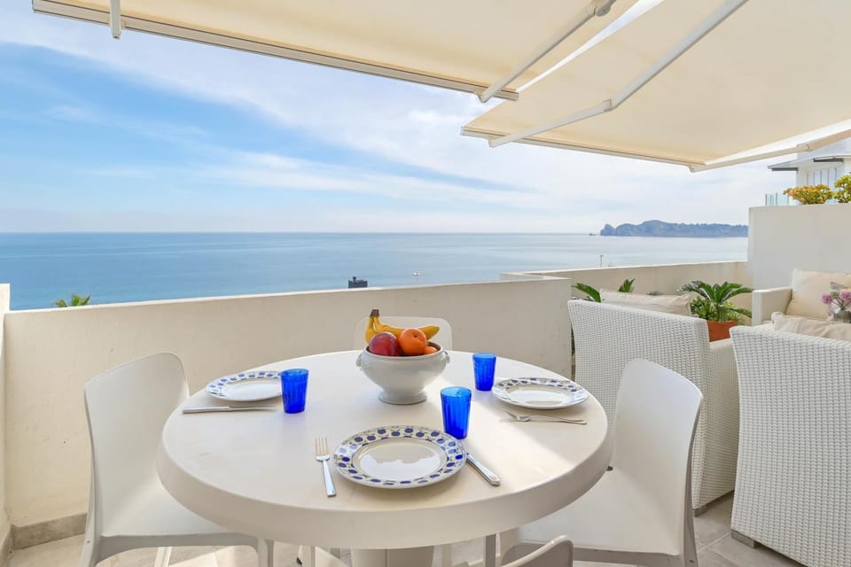 Balcony/Terrace, Dining area, Sea view