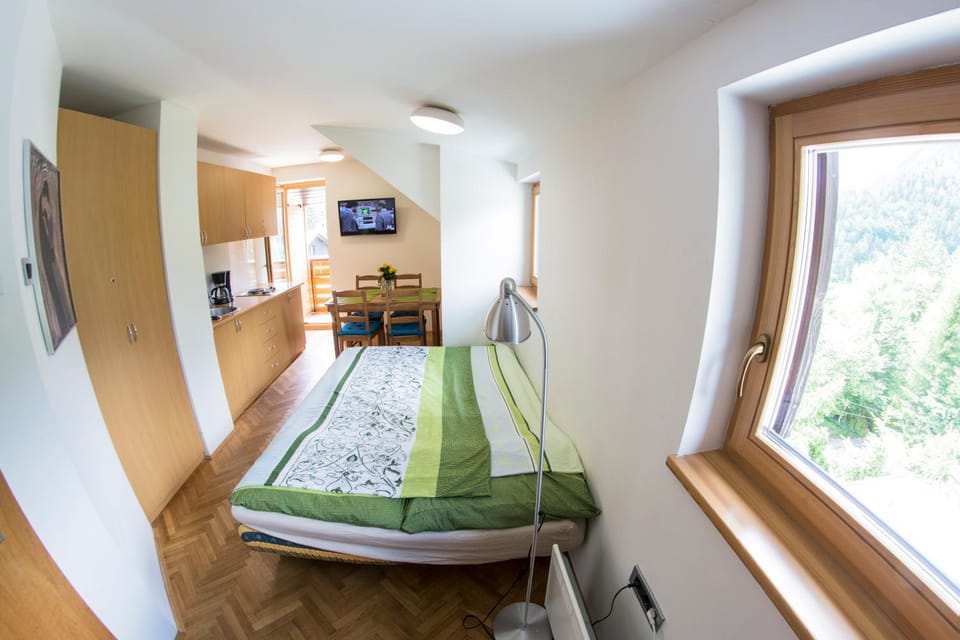 Bed, Living room, On site
