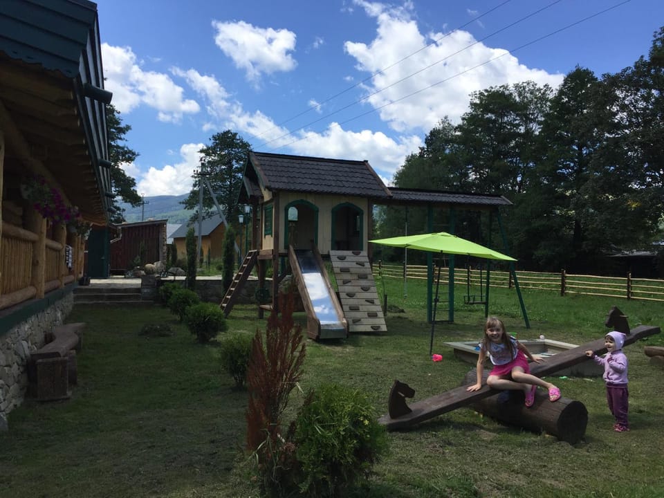 Children play ground, Children play ground, Seating area