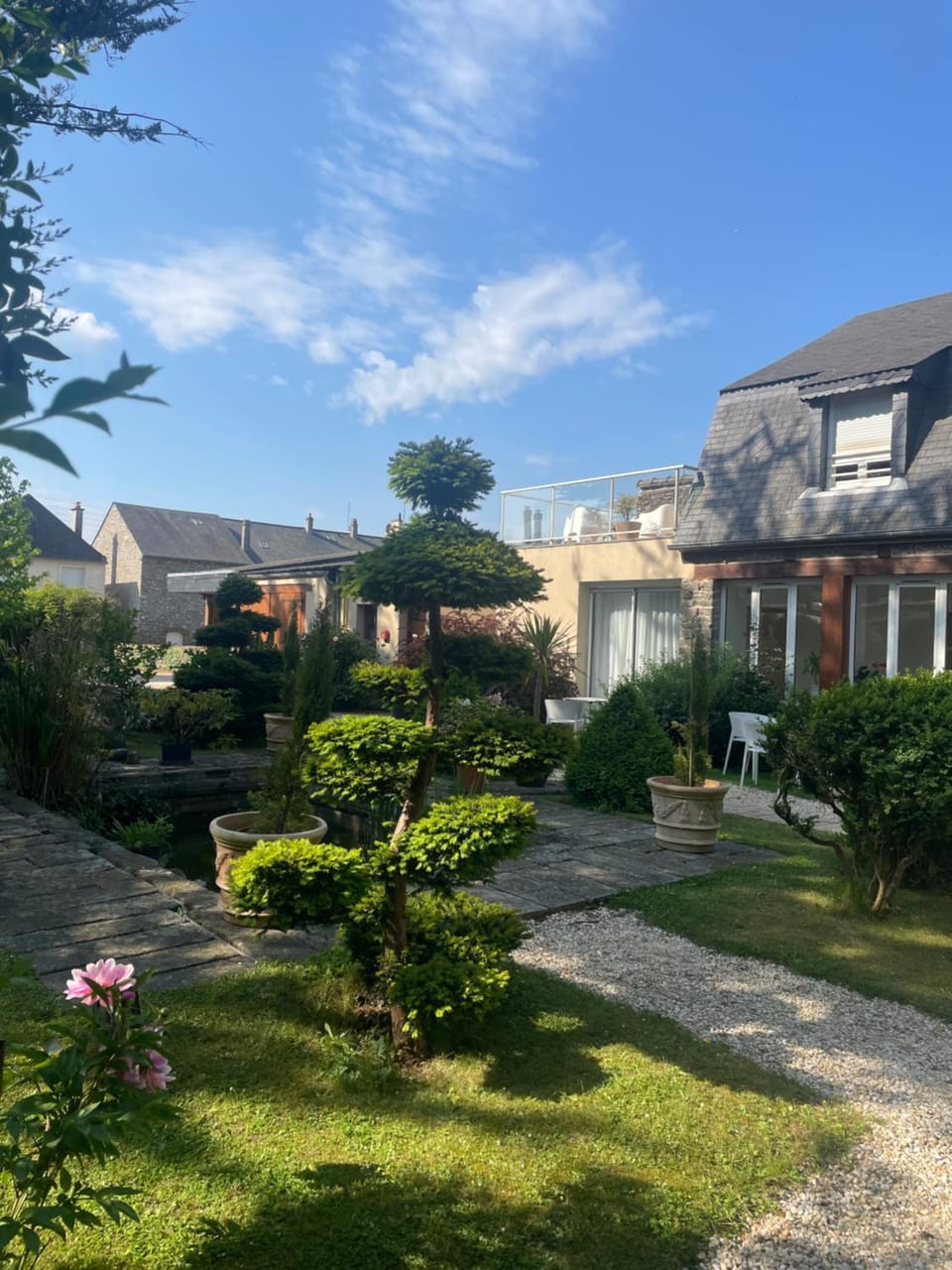 Spring, Day, Natural landscape, Garden, Garden view, Parking, internet, internet