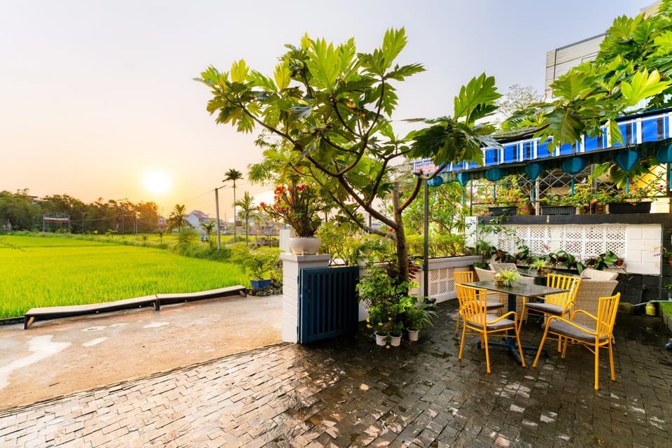 Property building, Patio, Spring, Day, Natural landscape, Garden, Garden view, Quiet street view