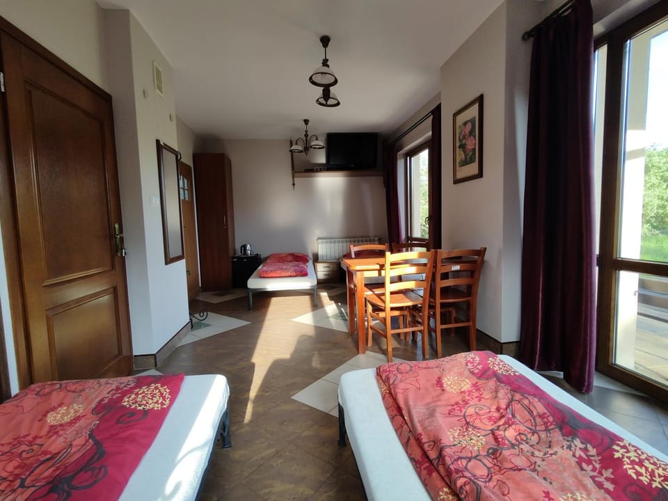Bed, TV and multimedia, Photo of the whole room, wardrobe