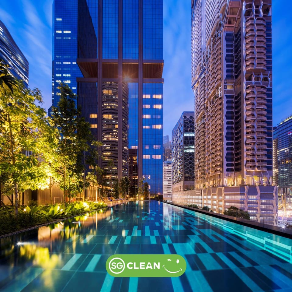 Property building, Neighbourhood, City view, Street view, Swimming pool
