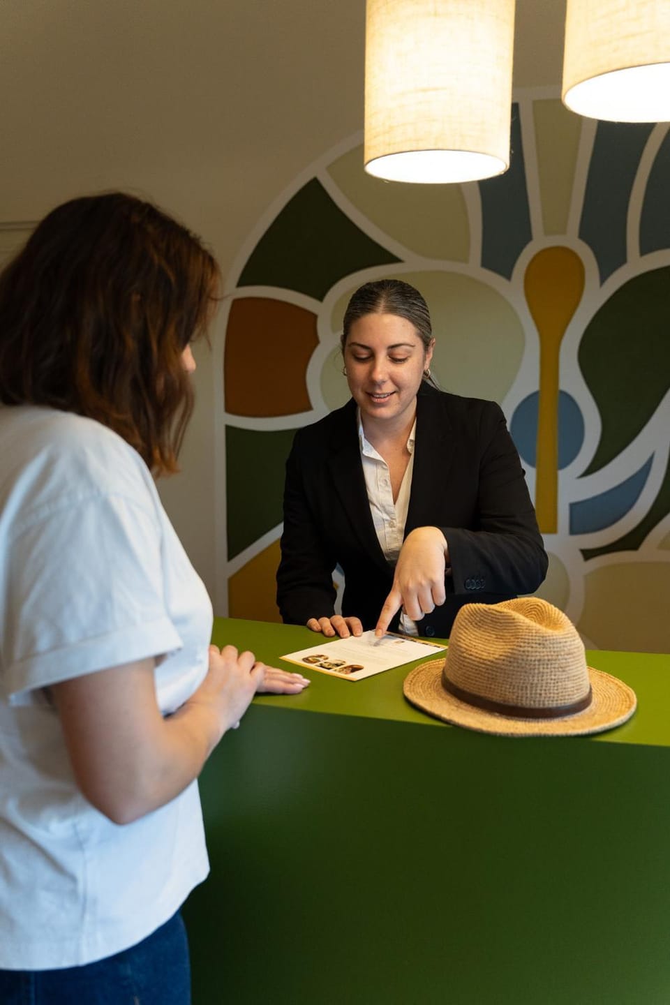 Property building, Staff, Property logo or sign, Lobby or reception