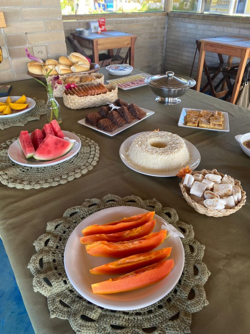 Buffet breakfast