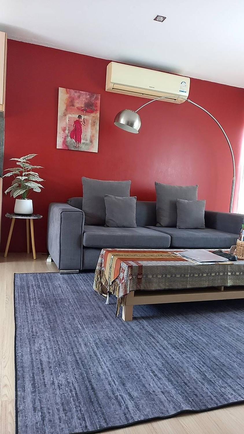 Living room, air conditioner