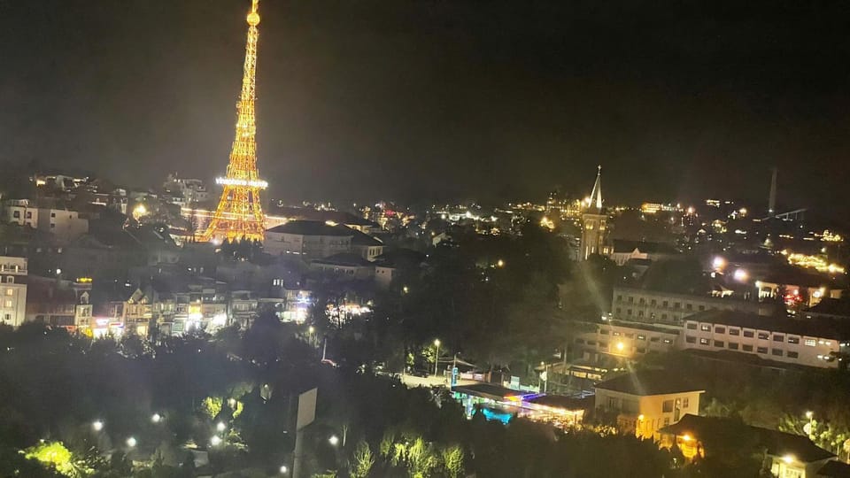 Night, Bird's eye view, City view