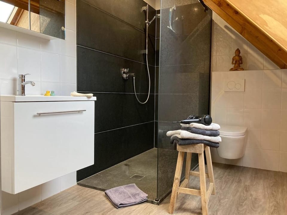 Shower, Bathroom, towels
