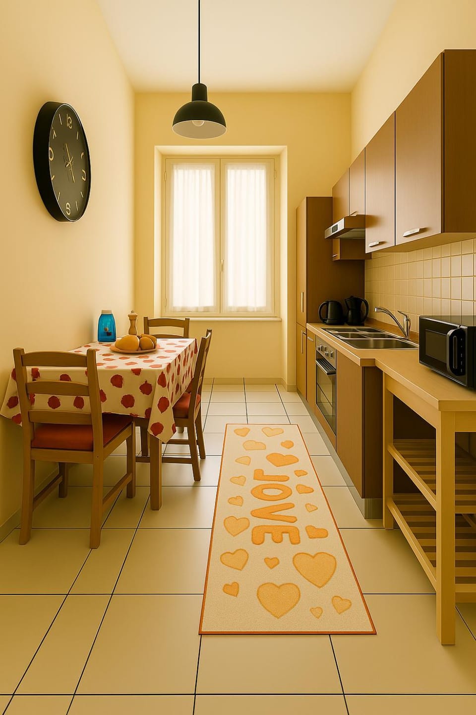 Kitchen or kitchenette, Dining area