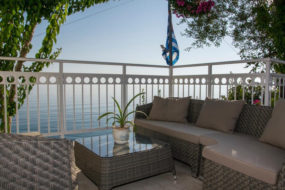 Patio, Garden view, Sea view