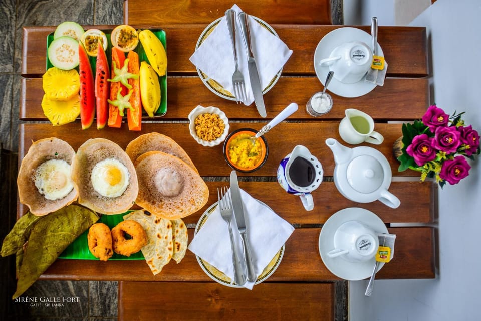 Asian breakfast