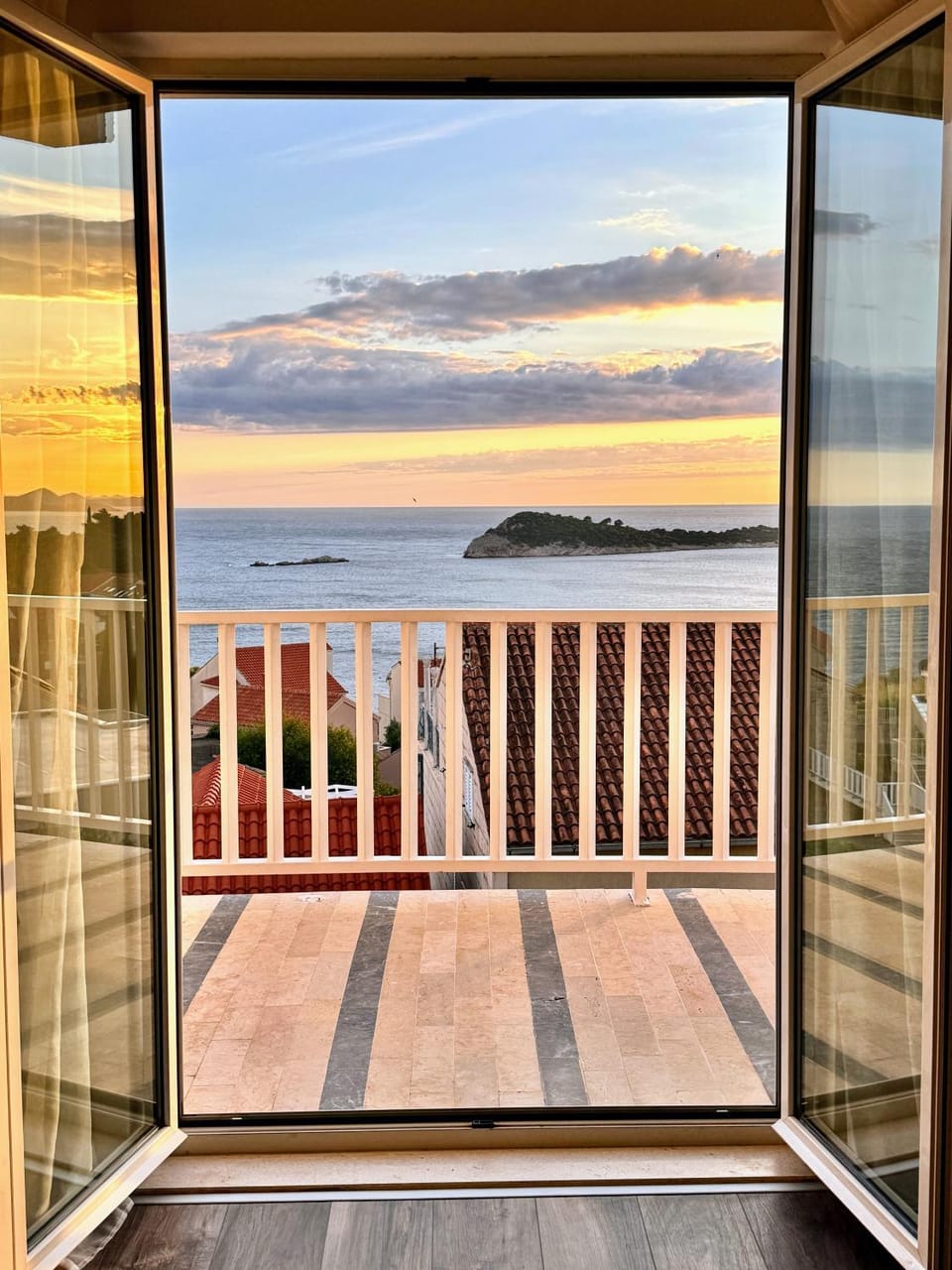 View (from property/room), Sea view, Sunset