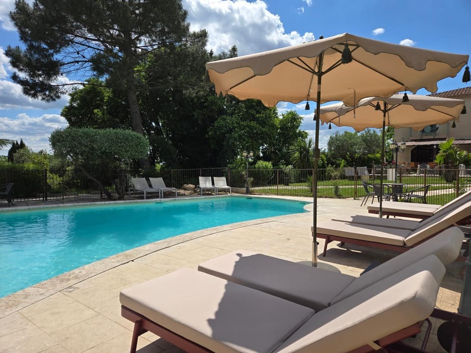 Day, Pool view, Swimming pool, sunbed