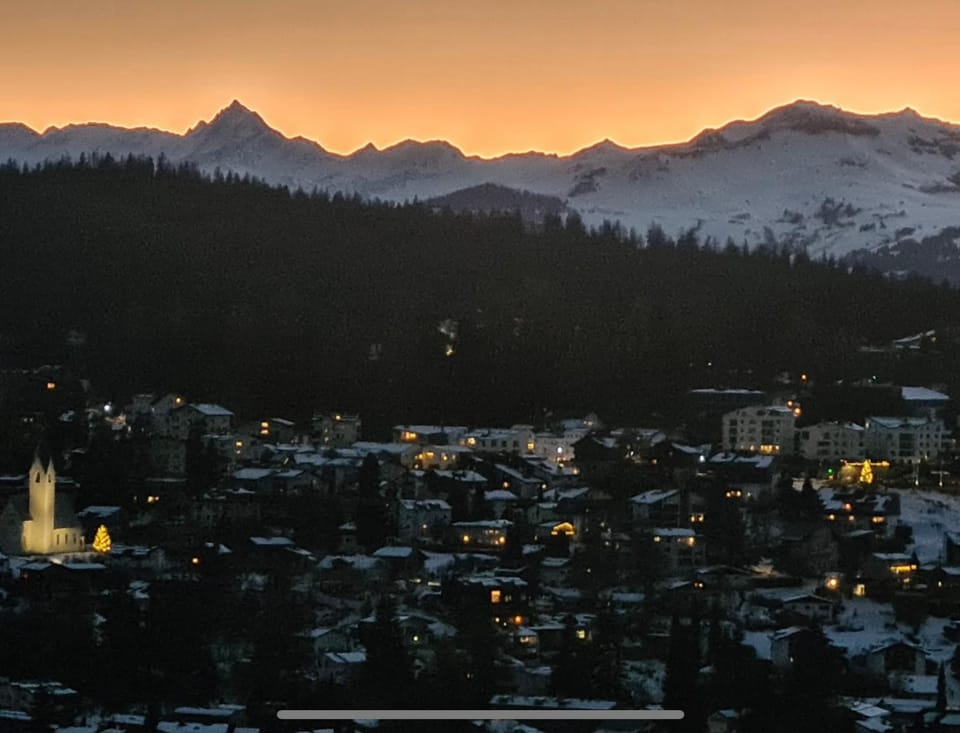 Natural landscape, View (from property/room), Mountain view, Sunset