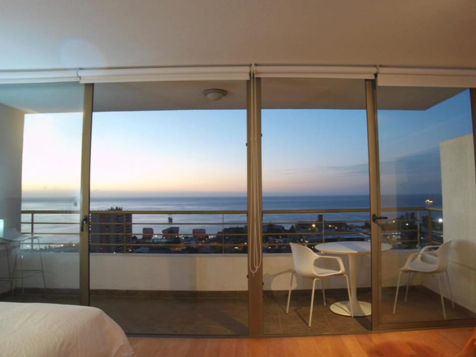 View (from property/room), Balcony/Terrace, Sea view, Sunset