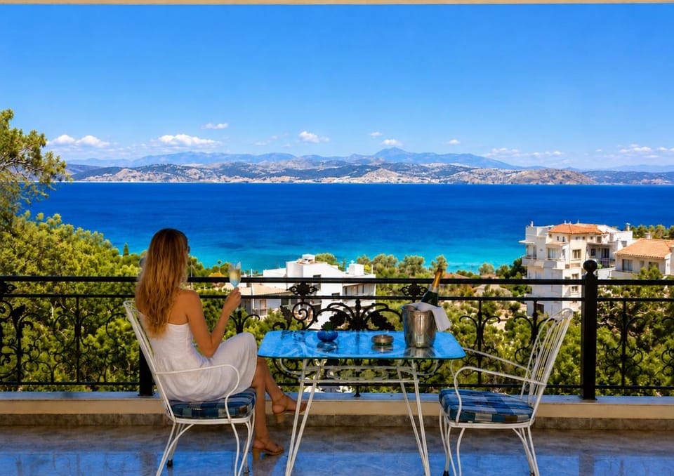 View (from property/room), City view, Sea view
