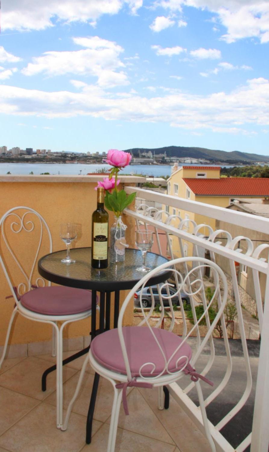 Spring, City view, Sea view