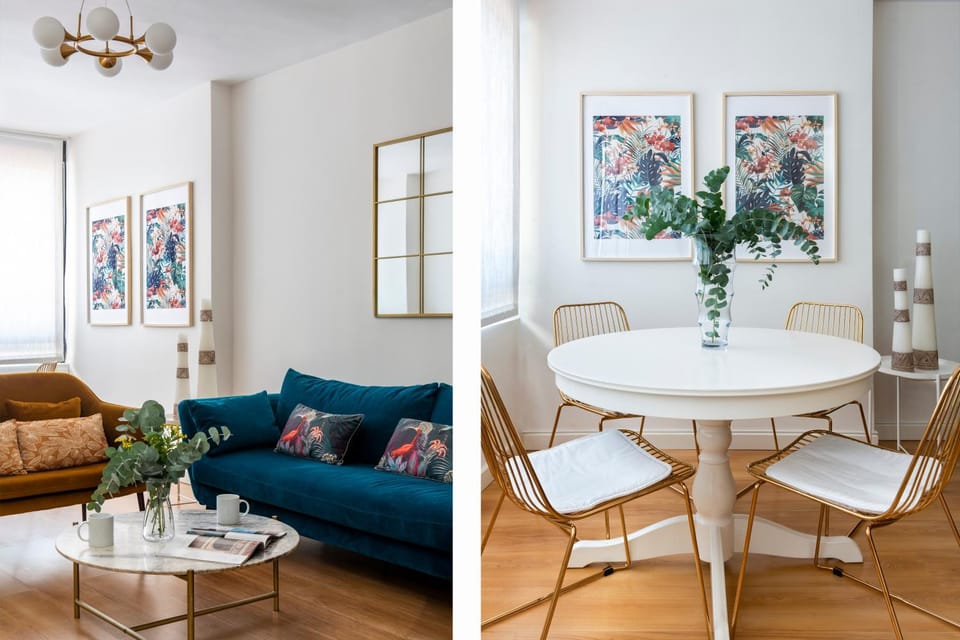 Living room, Dining area