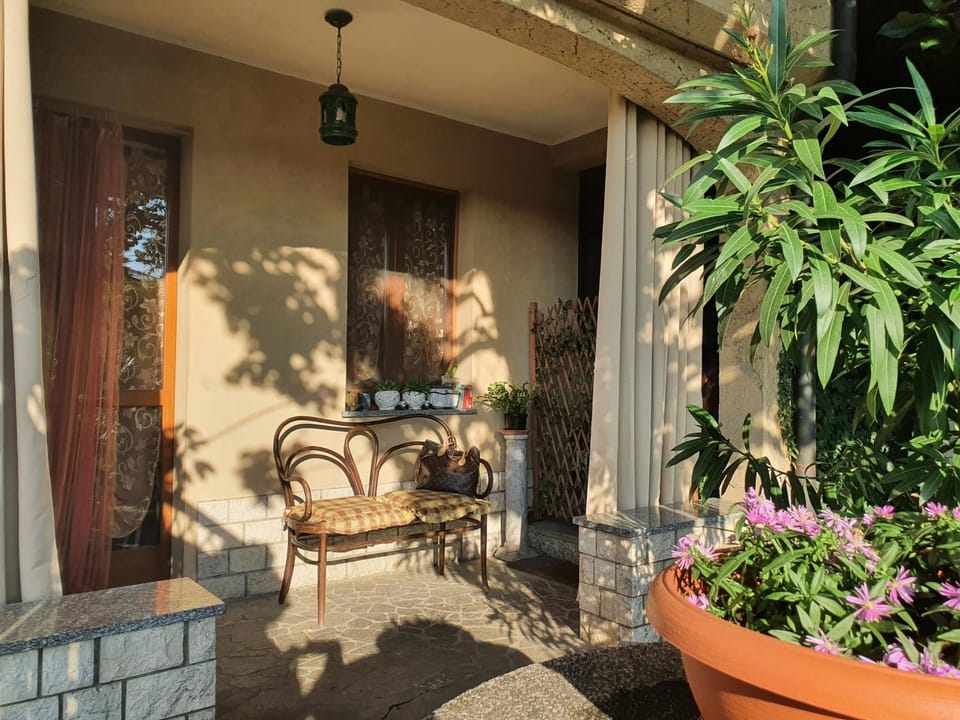Property building, Patio, Garden view