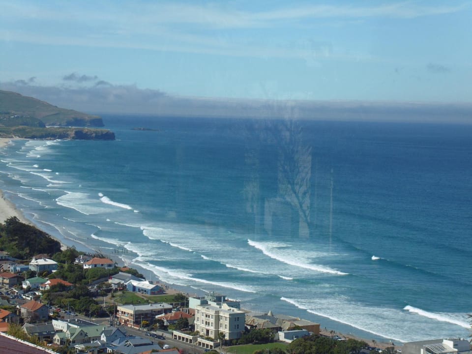 Day, Natural landscape, Beach, Mountain view, Sea view