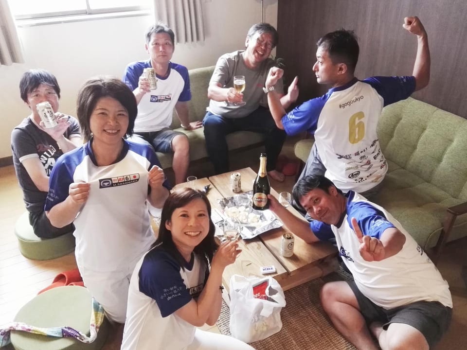 group of guests