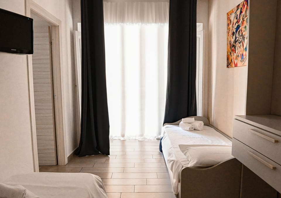 Bed, Photo of the whole room, Bedroom, towels, wardrobe