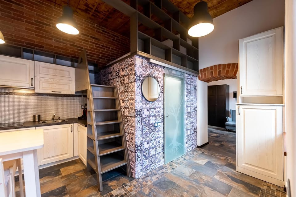Property building, Kitchen or kitchenette