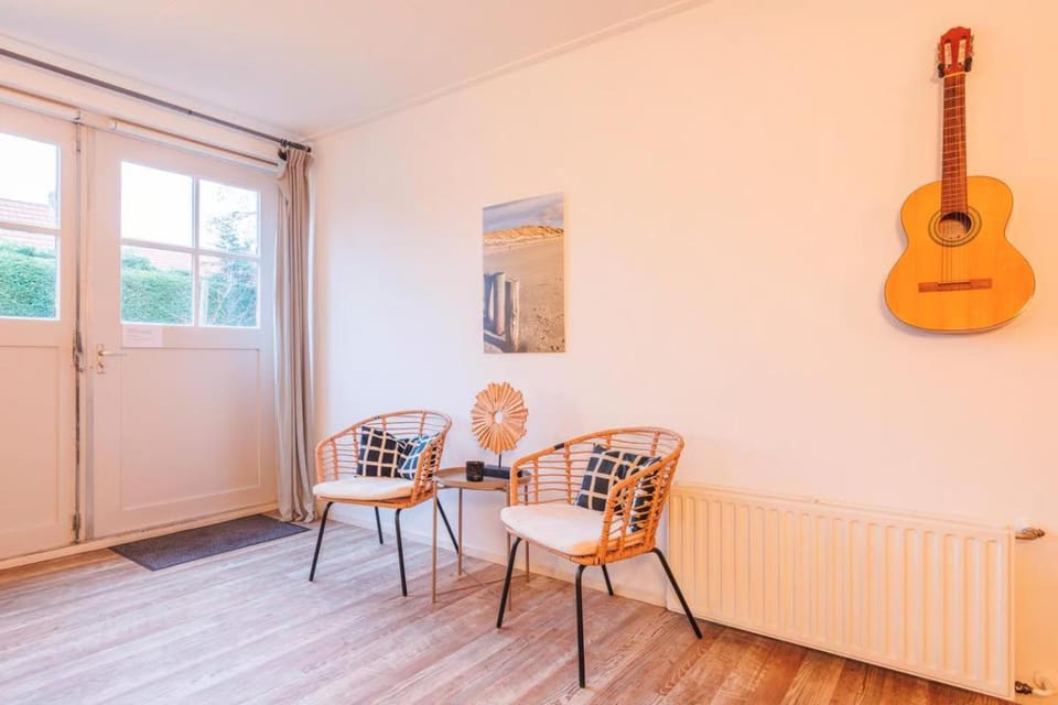 Living room, Seating area, Garden view