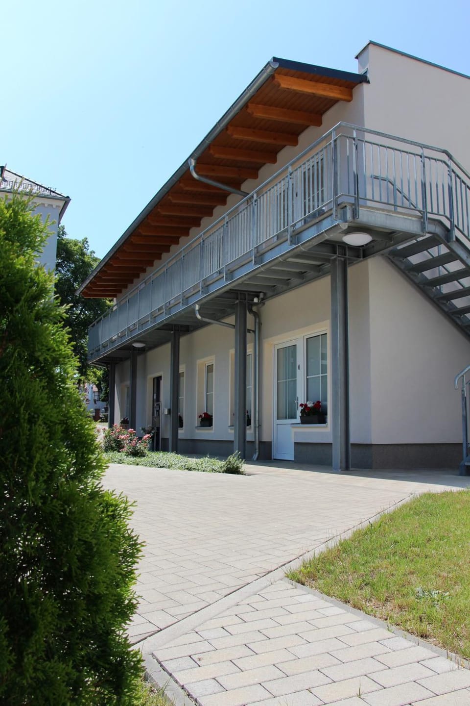 Facade/entrance, Garden