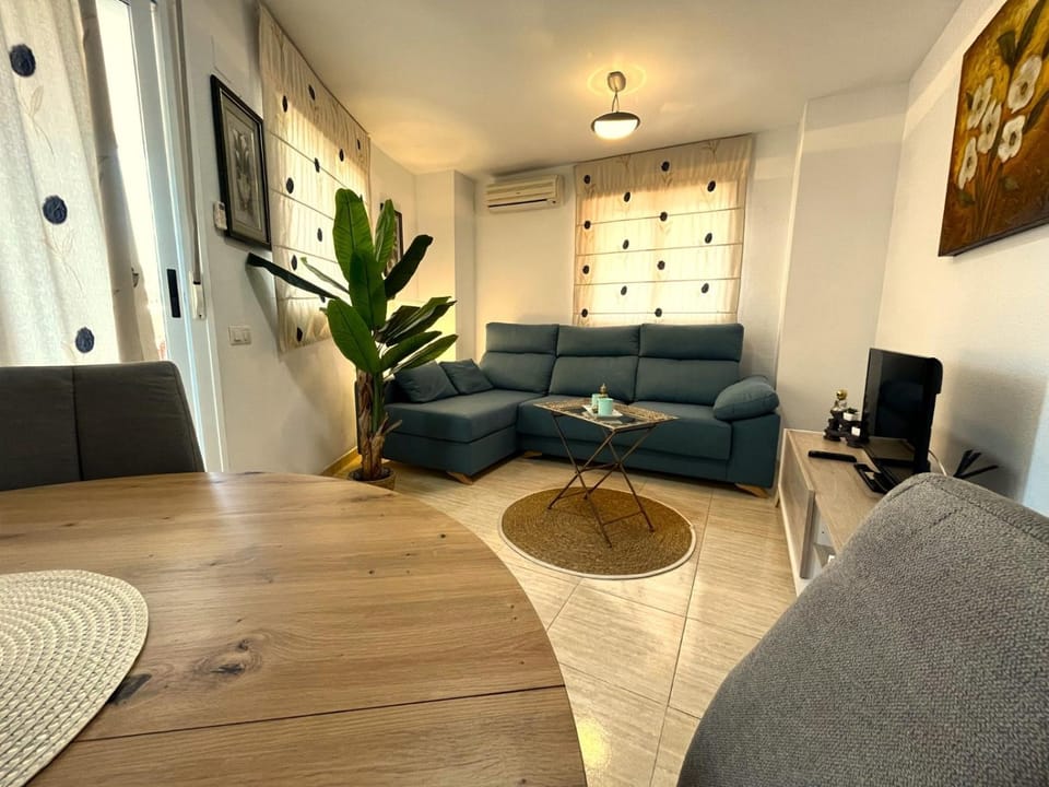Living room, air conditioner