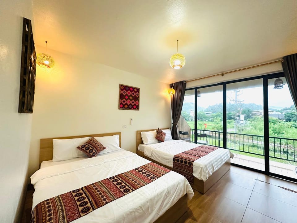 View (from property/room), Balcony/Terrace, Photo of the whole room, Bedroom