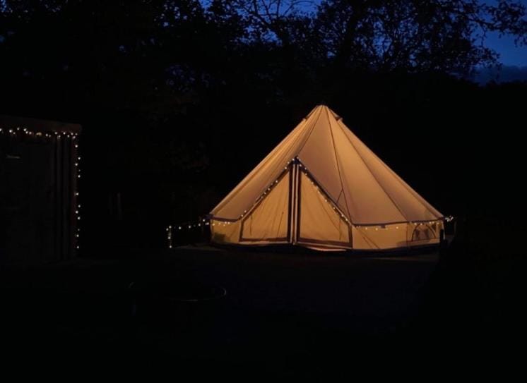 Cefn Crib Glamping Luxury tent in Wales