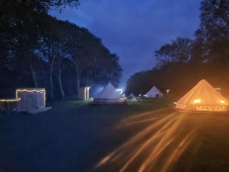 Cefn Crib Glamping Luxury tent in Wales