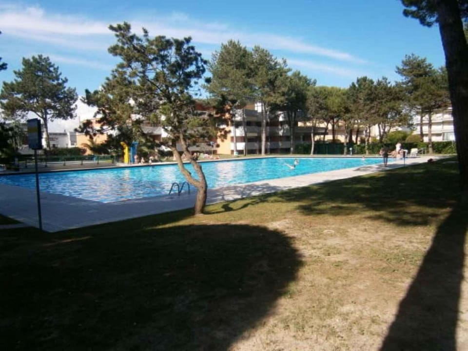 Property building, Summer, Swimming pool