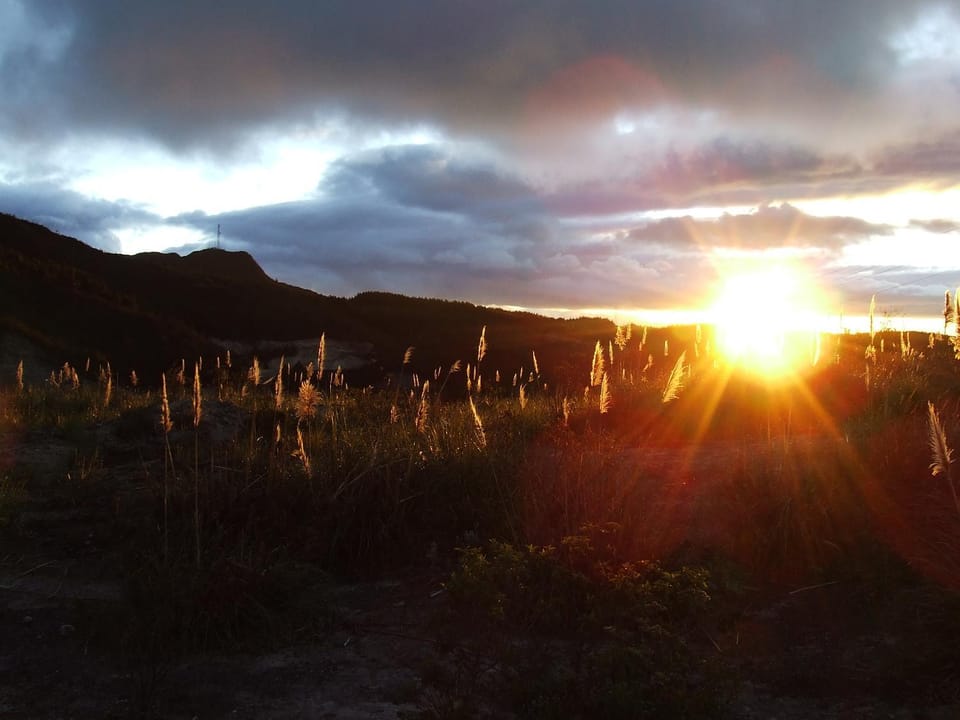 Day, Natural landscape, Mountain view, Sunset