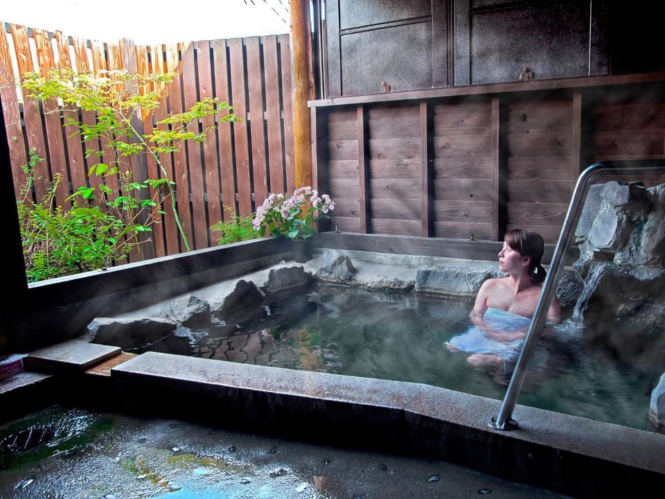 Natural landscape, Hot Spring Bath, Open Air Bath