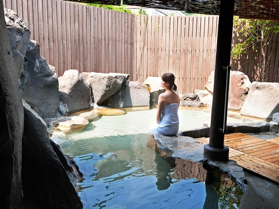 Natural landscape, Hot Spring Bath, Open Air Bath