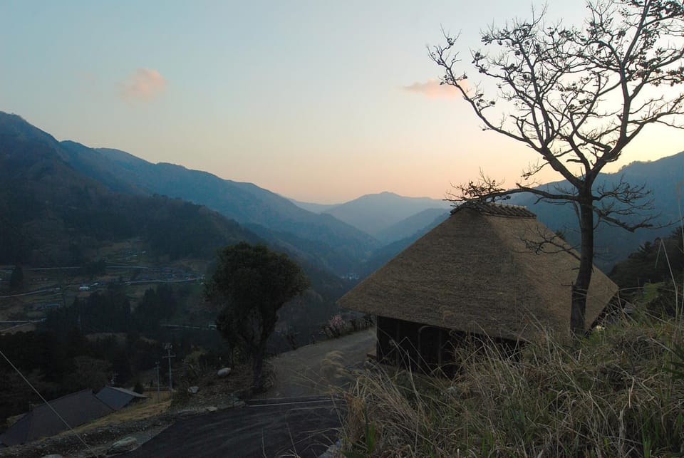 Natural landscape, Mountain view, Sunset